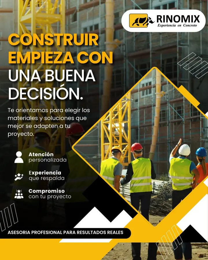 Asesoría profesional en concreto RINOMIX